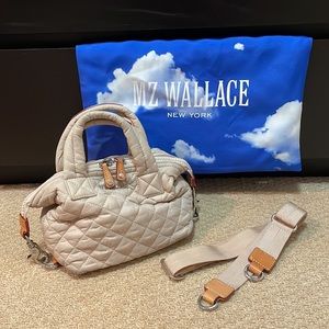 MZ Wallace Micro Sutton Crossbody (Mushroom)
